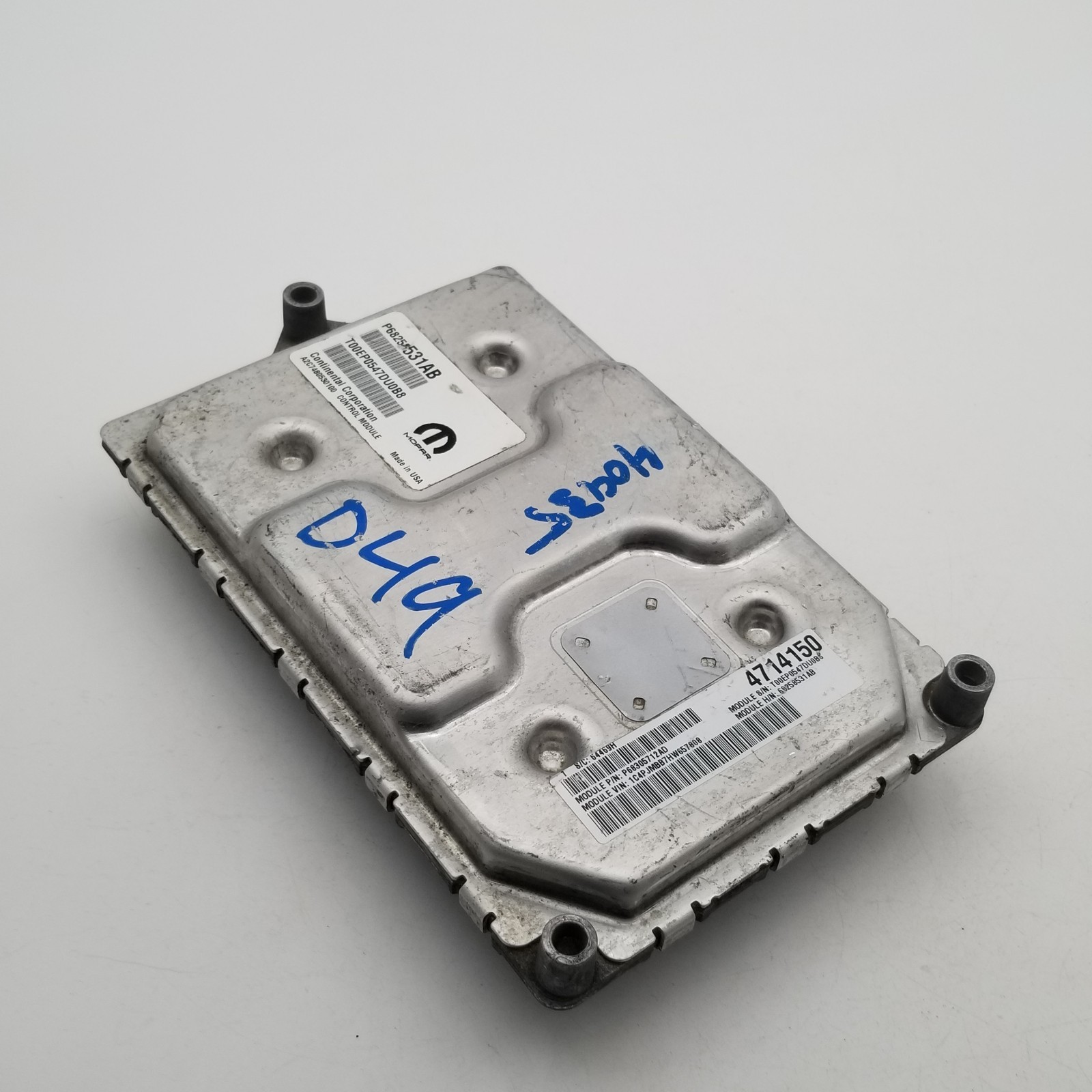 2016 2017 Jeep Cherokee Engine Computer Control Module ECU ECM OEM P68258531AB