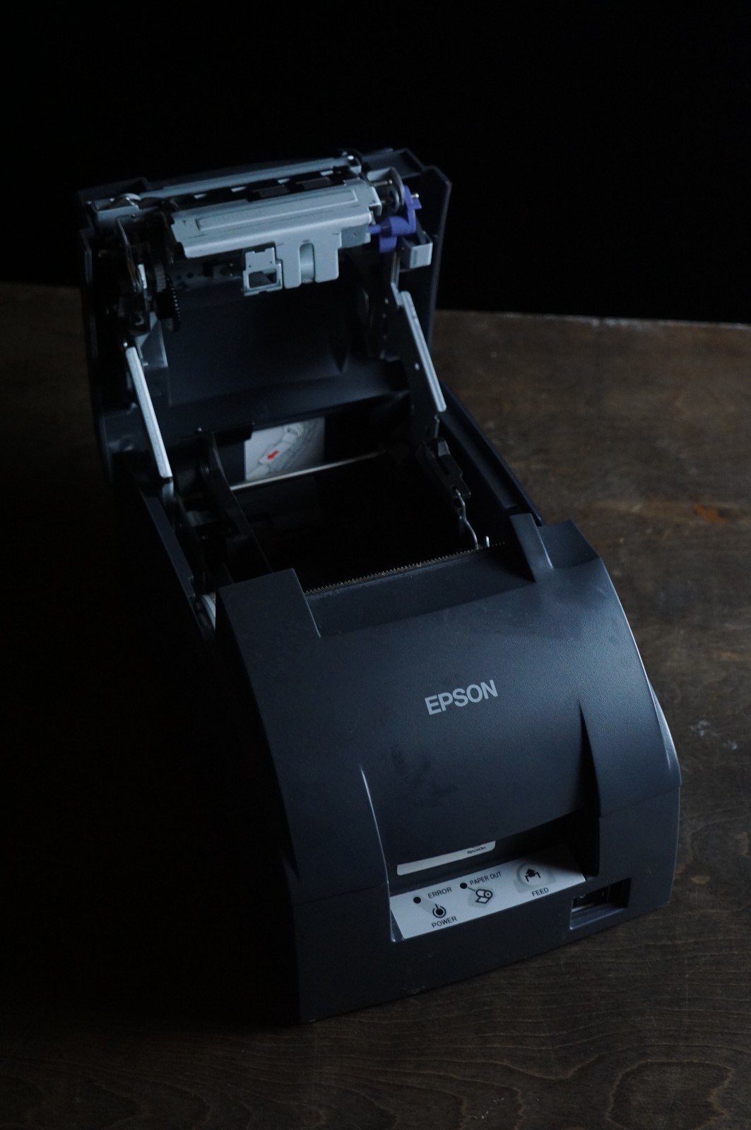 ✅UNTESTED✅2 Epson TM-U220B M188B Kitchen Receipt Printer W/ Ethernet - Read Desc