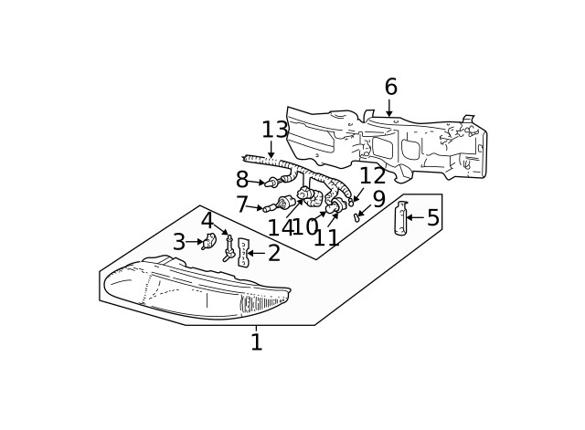 Genuine GM Harness 22679122