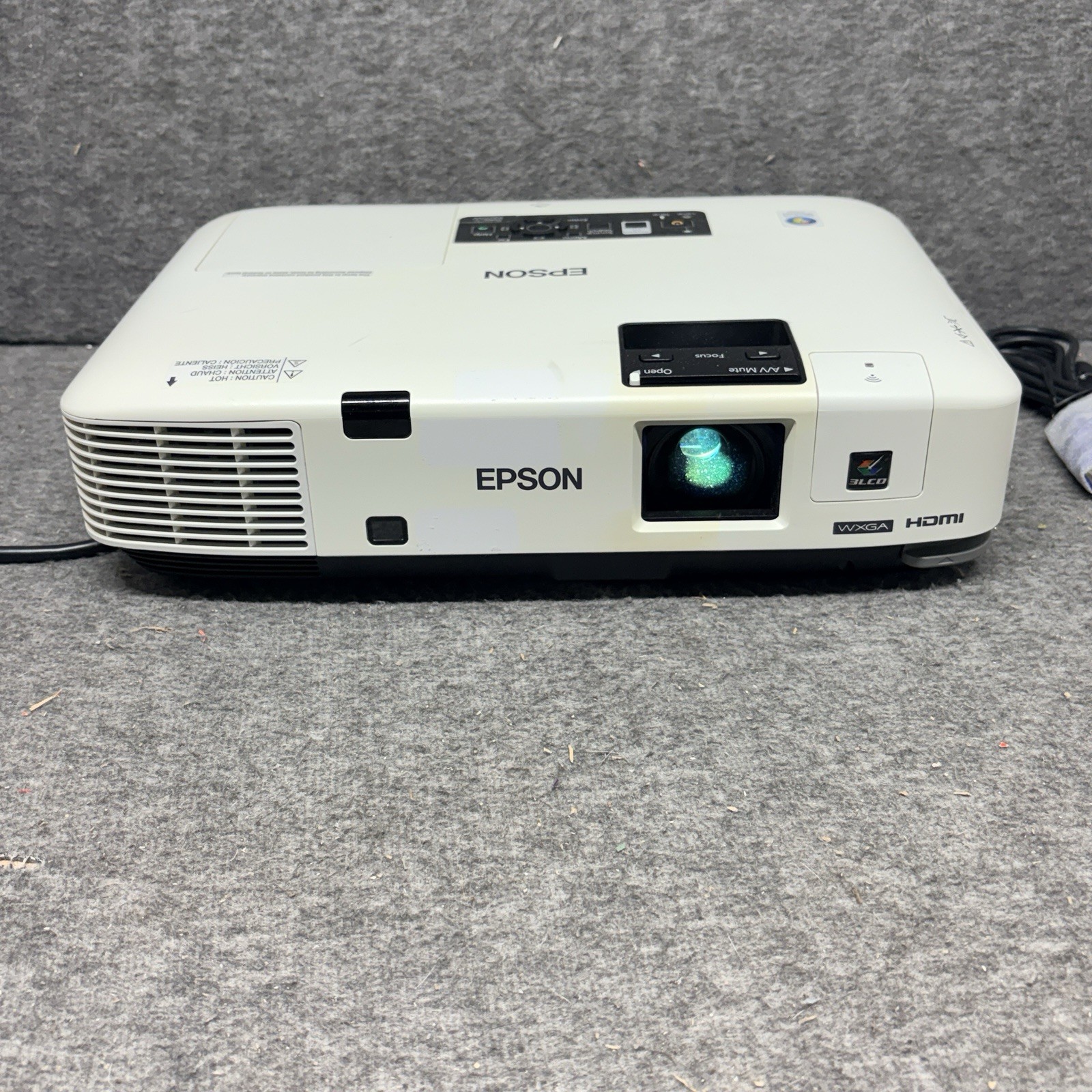 Epson LCD Projector Model H313A INCLUDES REMOTE LOW HOURS & TESTED