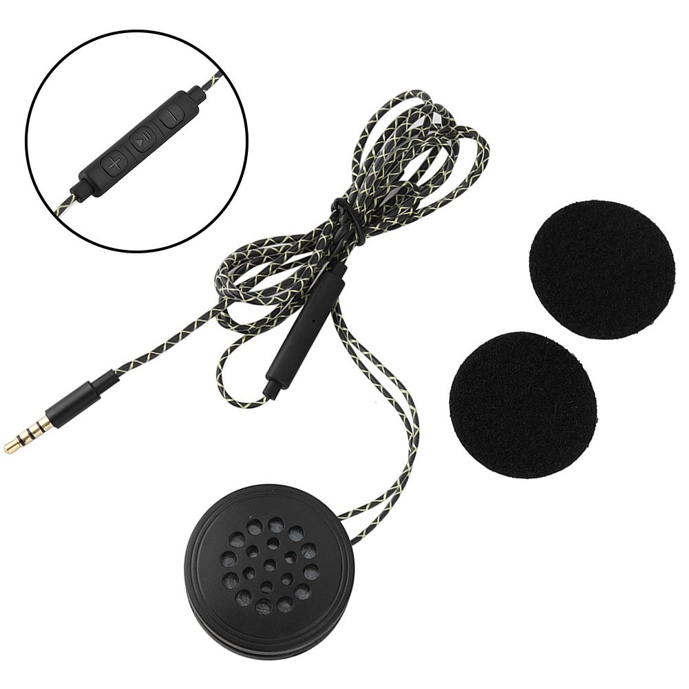 Calling Helmet Headset Cable Length 1.2m For MP3 Computer Equipment