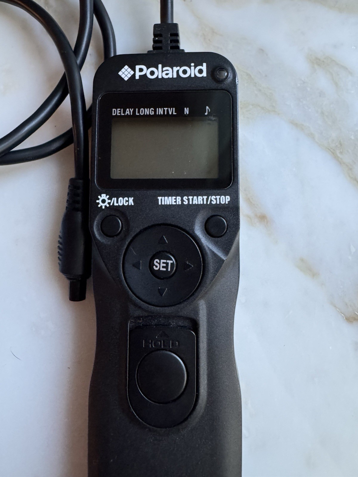 Polaroid Shutter Release Remote Cord/Intervalometer PLRTC18