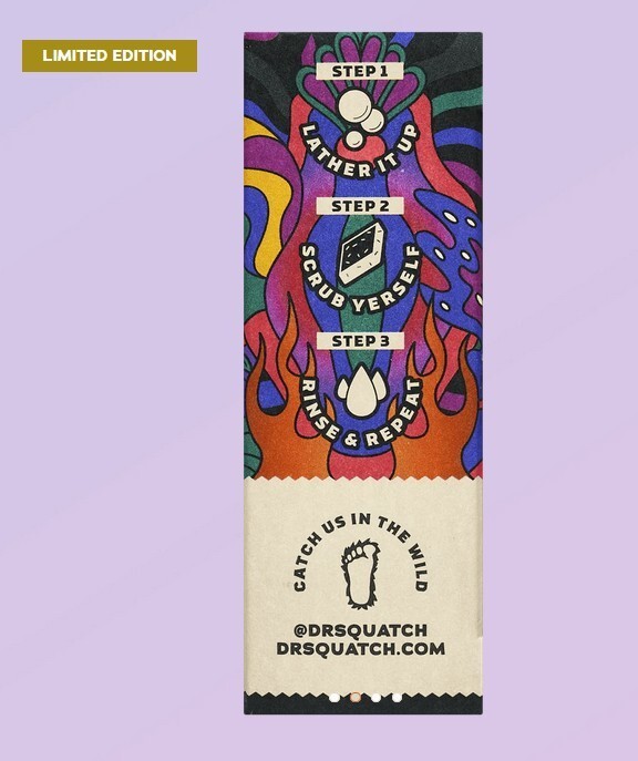 Dr Squatch Bricc’d Up Trojan Condoms Limited Edition Bar Soap Zero Grit