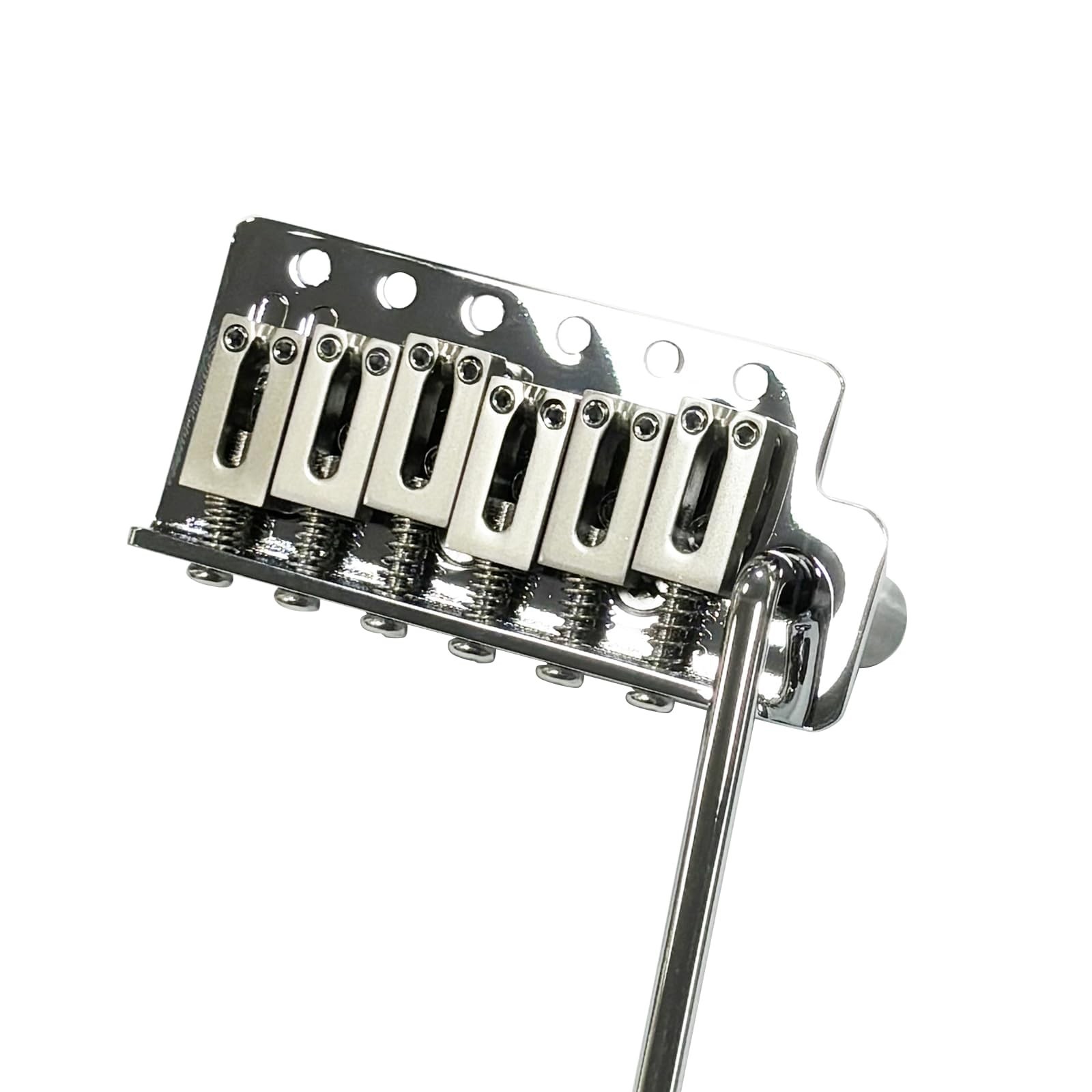 10.5mm Electric Guitar Bridge Chrome 6 Point tremolo bridge Zinc Alloy Block ...
