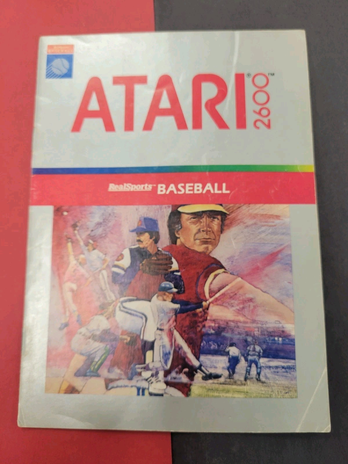 VINTAGE 1982 ATARI 2600 REALSPORTS BASEBALL INSTRUCTIONS