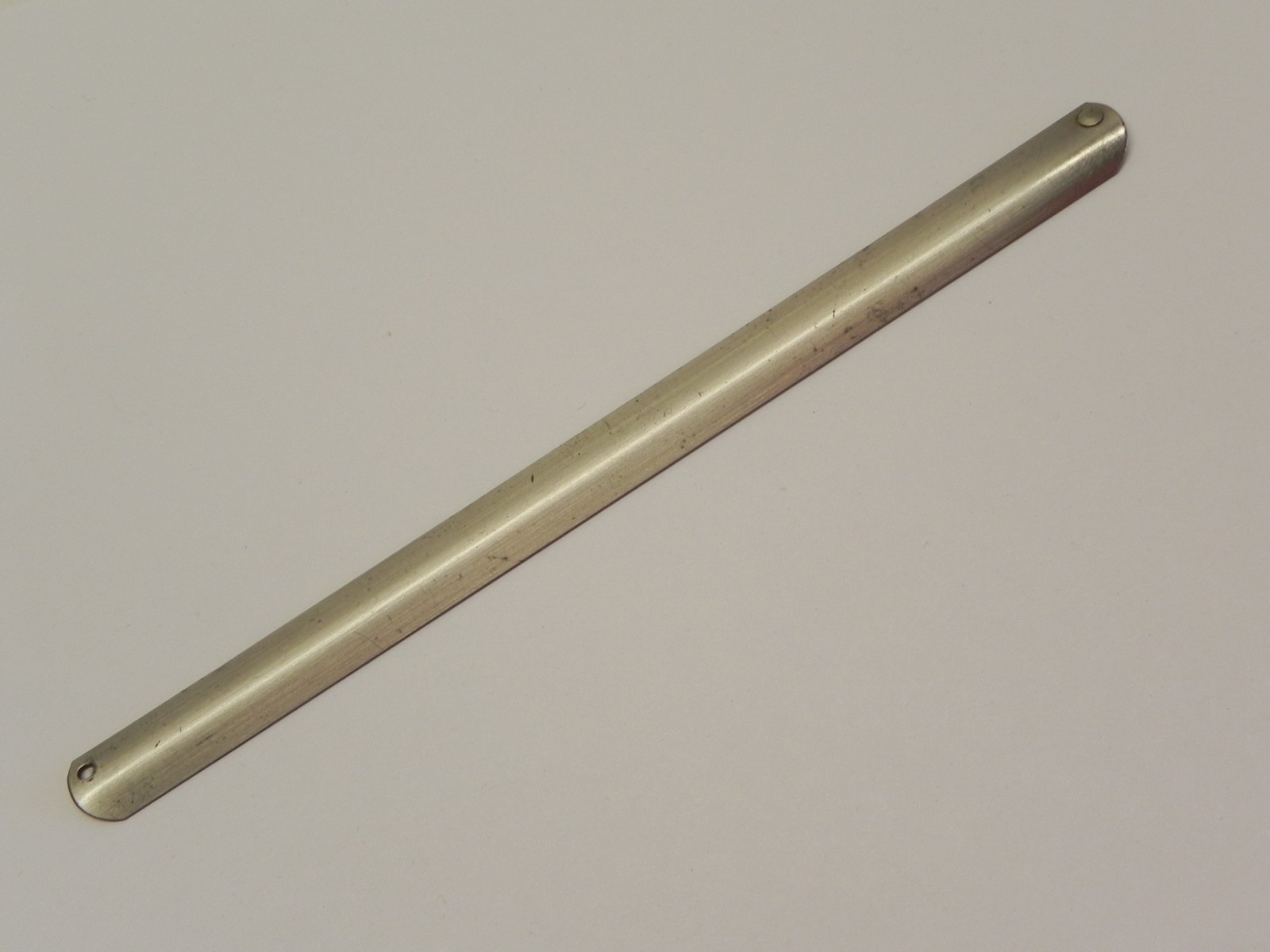 Vintage Snap-on Drawer Handle Metal Chrome Accent Strip 1 Piece 7-1/4'' Long