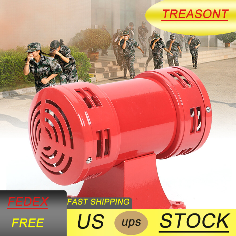 110V 400W Industrial Siren Air Raid Horn Motor Driven Siren Air Siren