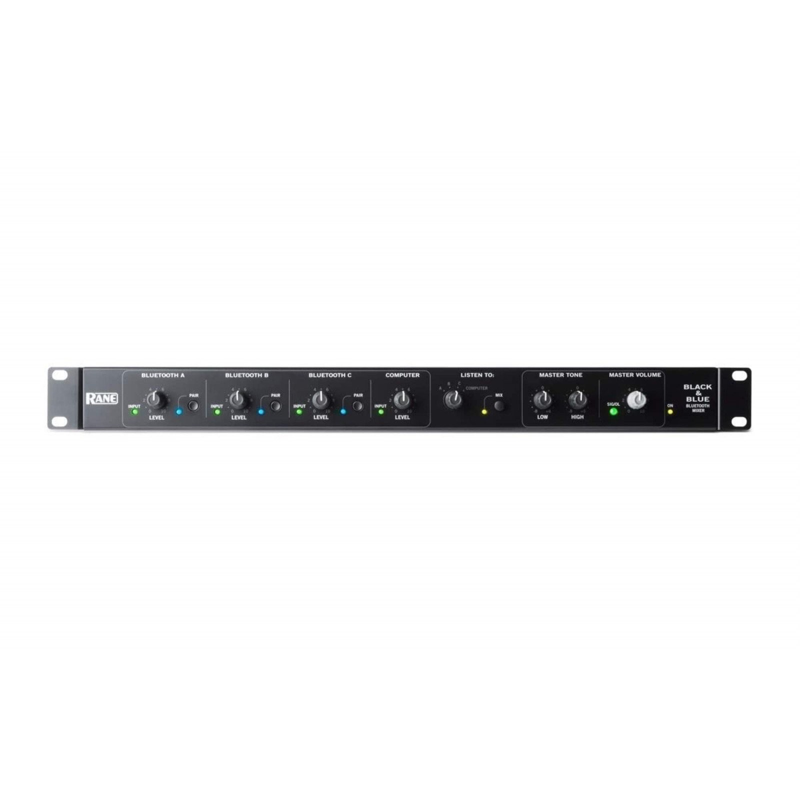 Rane, 3 Bluetooth Mixer Amplifier, Black (BLACKANDBLUEXUS)