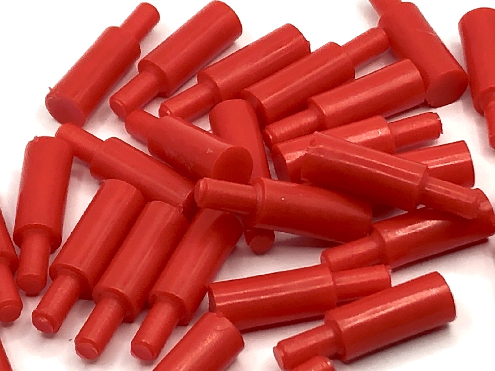 Battleship Red Hit Pegs Set of 40 Game Replacement Pieces Parts
