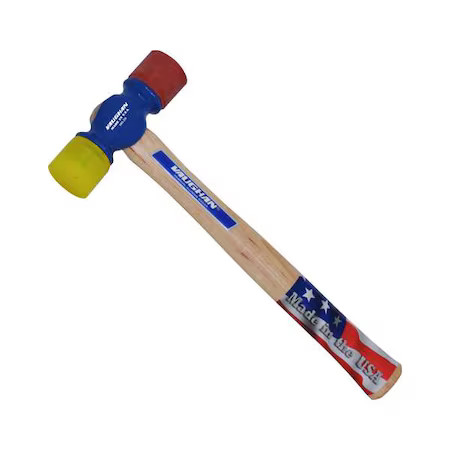Vaughan Sf12 12 Oz. Soft Face Hammer, 12 1/2 In L Steel W/ Plain Grip Handle