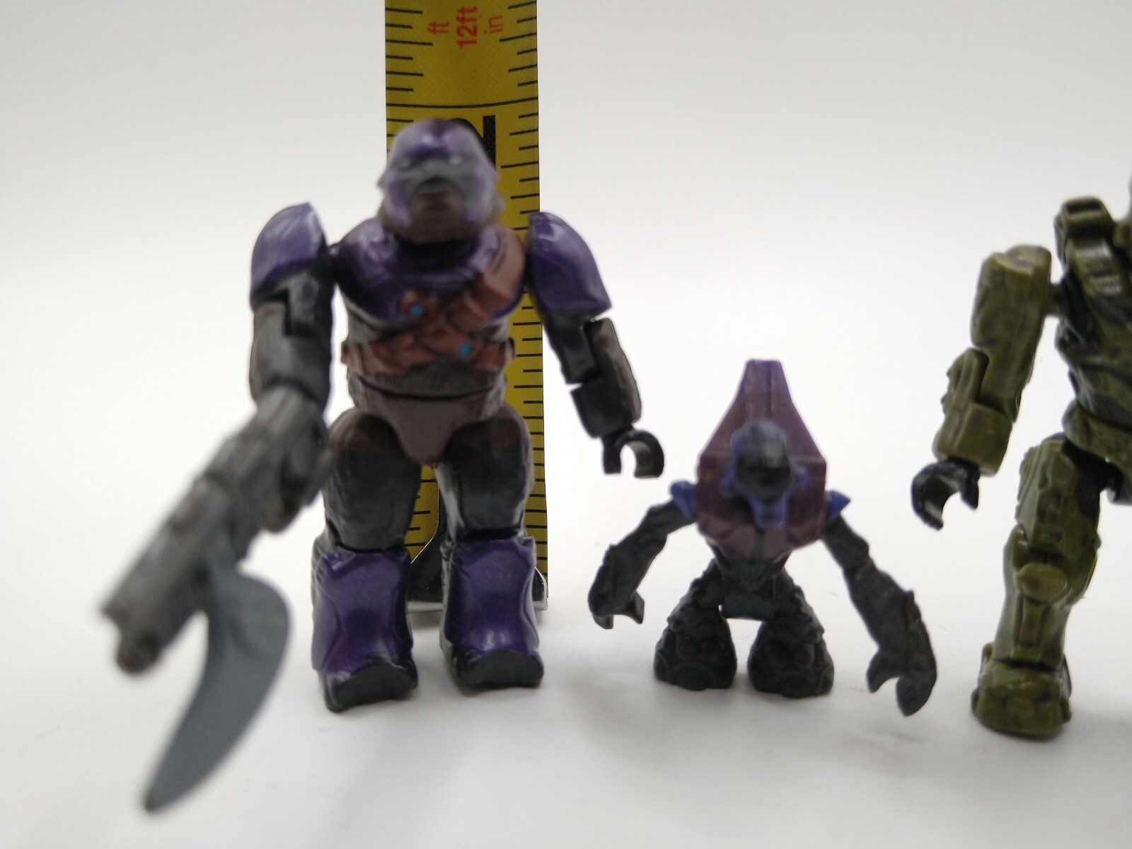 Mega Bloks Construx Halo Marine Purple Brute Covent Purple Grunt Mini Figures