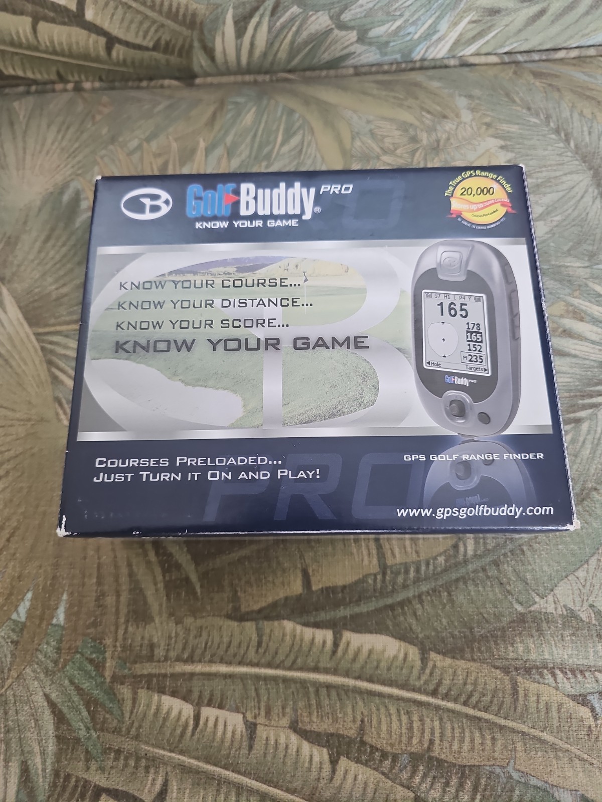 Golf Buddy Pro Compact GPS Range Finder DSC-GB200 with USB Charger (11)