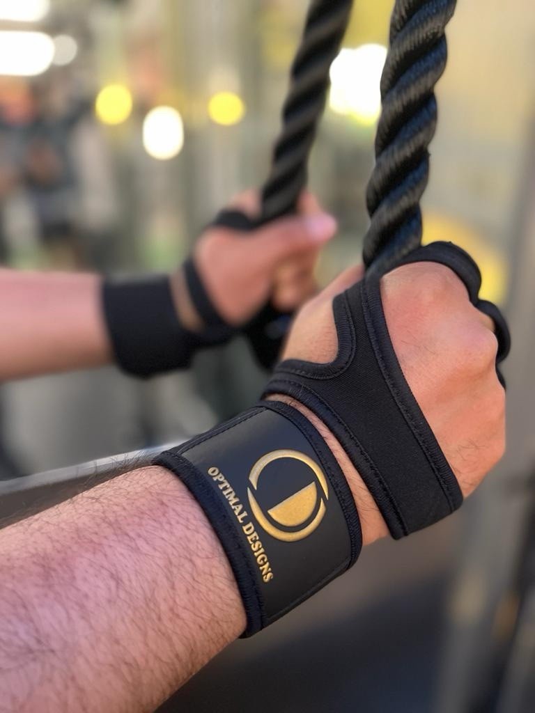 Weightlifting Exercise WOD Workout Cross Training Strap Exercise Gym Gloves