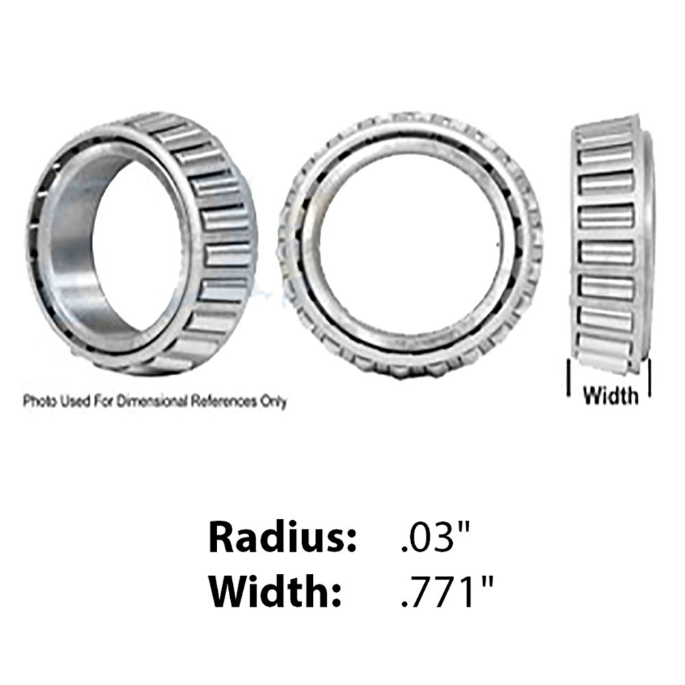 Bearing Cone Fits Universal Products Models 14124