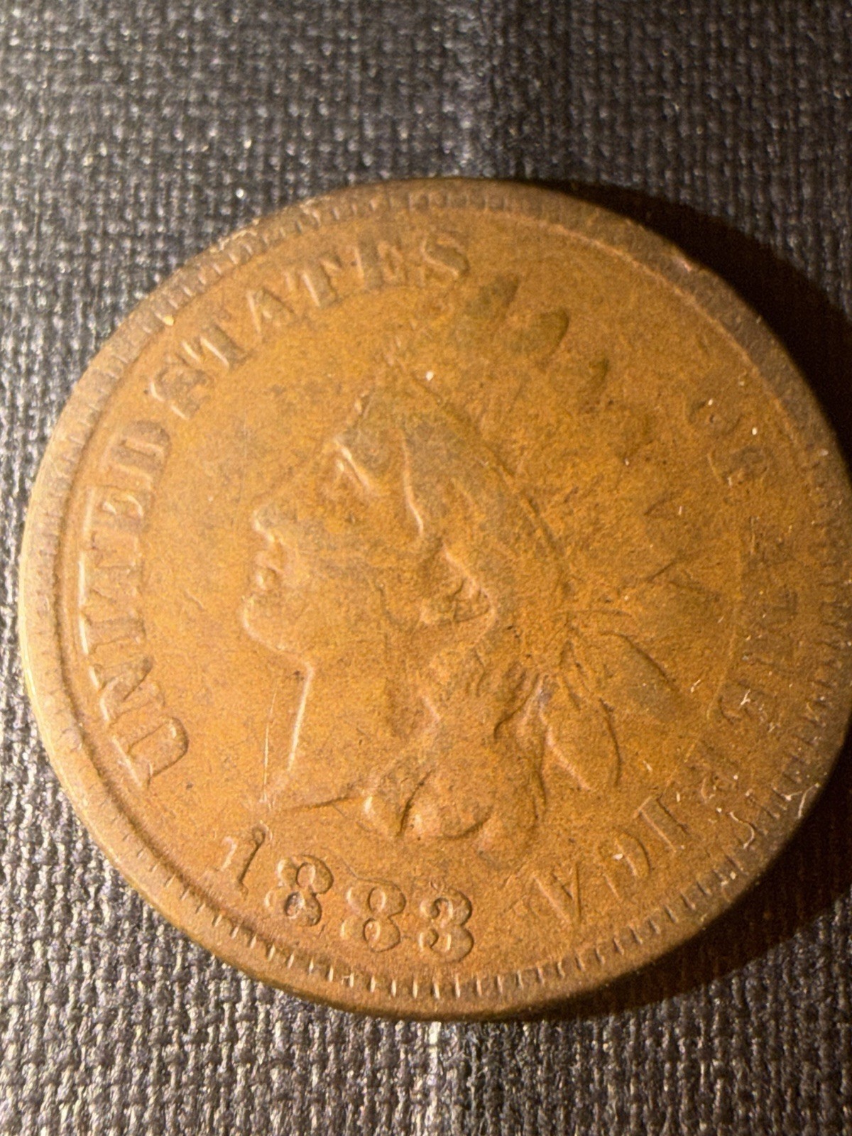 1883 Indian Head Cent Penny VG