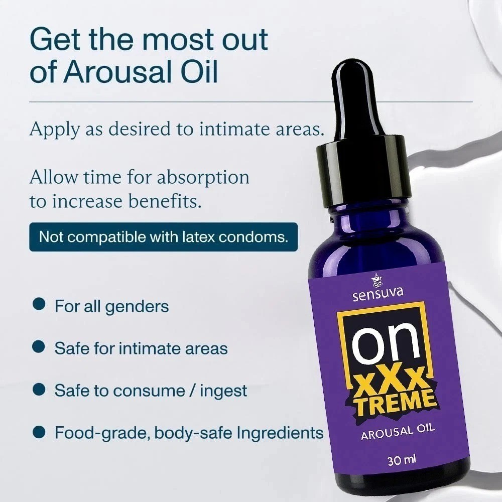 Sensuva ON for Her Arousal Oil Female Clitoral Arousal Enhancer I USA