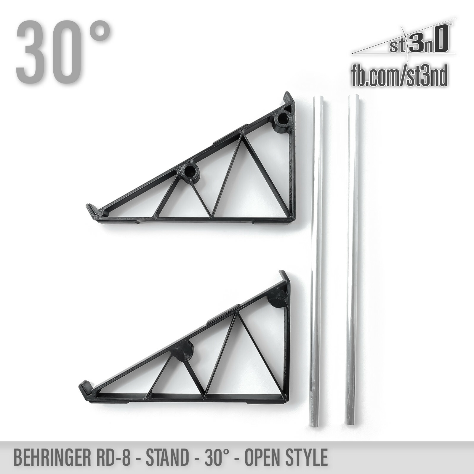 STAND for BEHRINGER RD-8 / RD-9 - 30° - Open Style