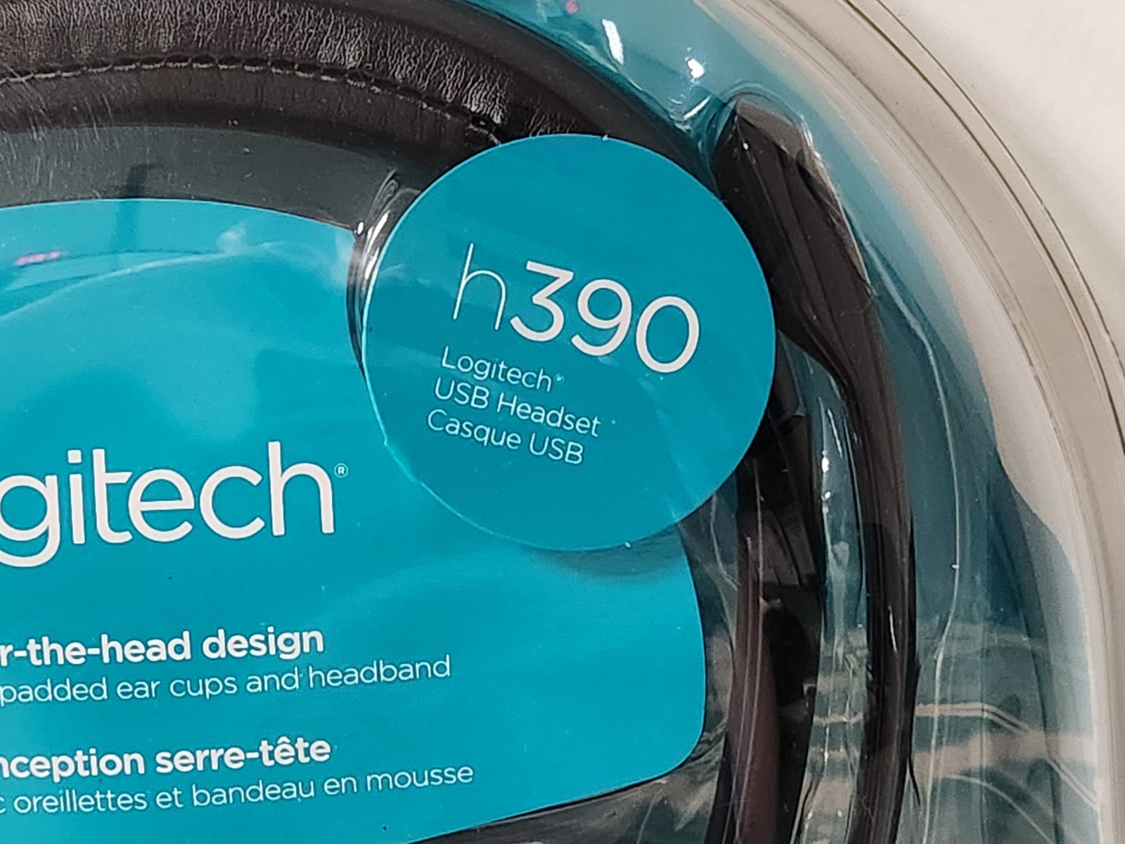 Logitech H390 USB Headset – New/Sealed