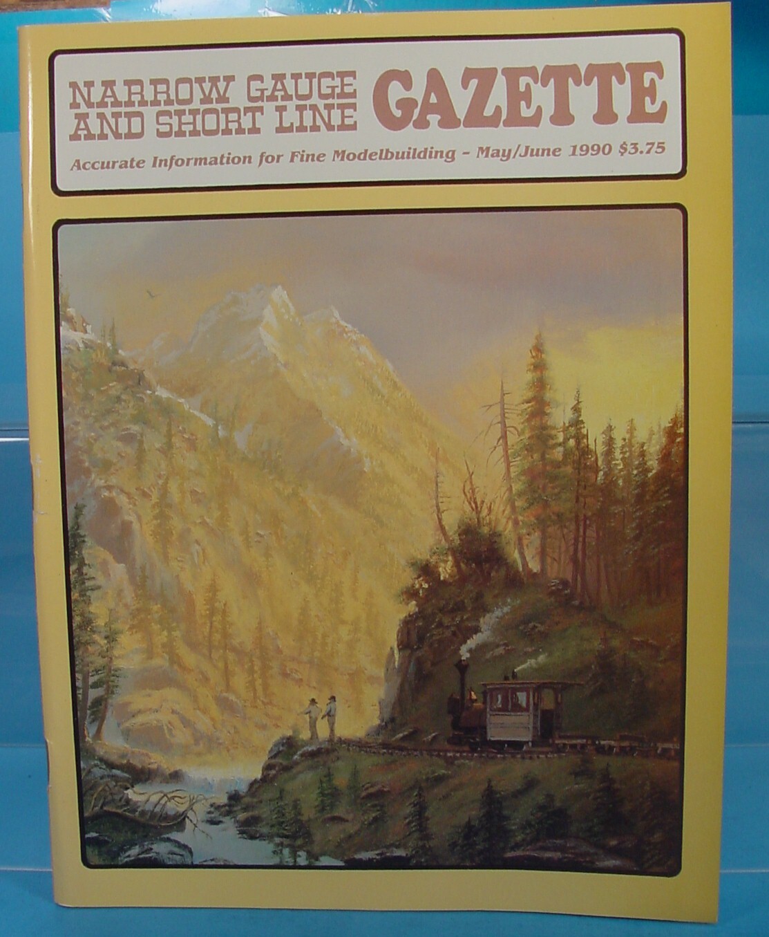 On3,On30,SN3,HOn3 NARROW GAUGE AND SHORT LINE GAZETTE MAGAZINE MAY/JUNE 1990