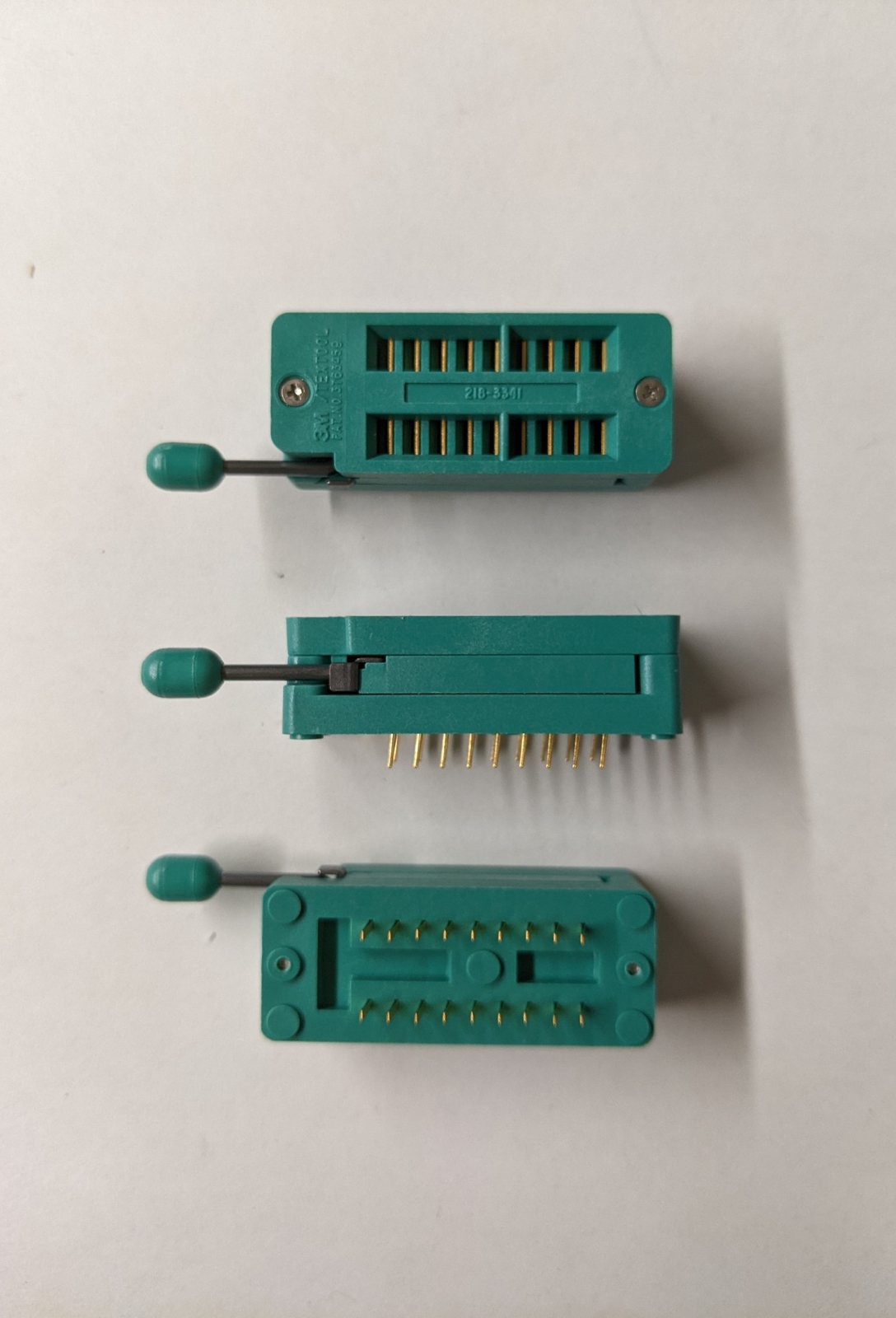 218-3341-00-0602J or 218-3341  18 pins (2 x 9) Pos DIP, ZIF (ZIP) (Pack of 1)