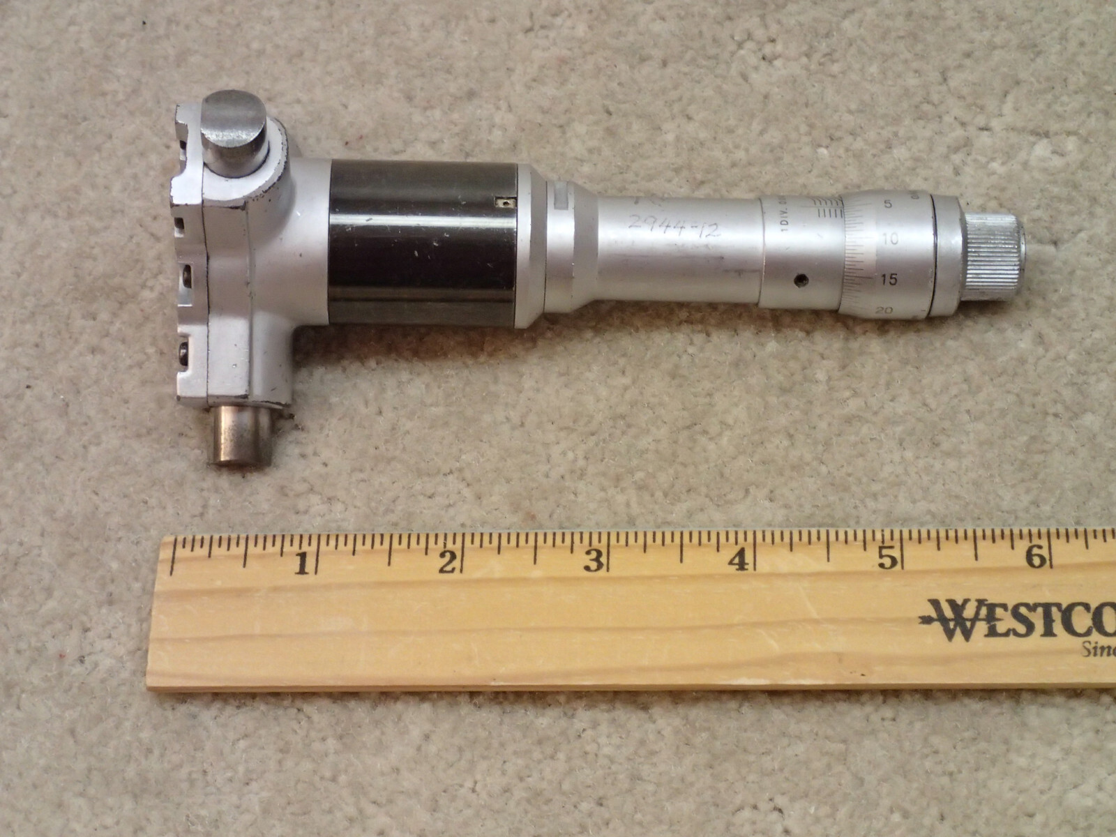 Mitutoyo Holtest 70-80mm Inside Micrometer Bore Gauge Rough Not Working Project