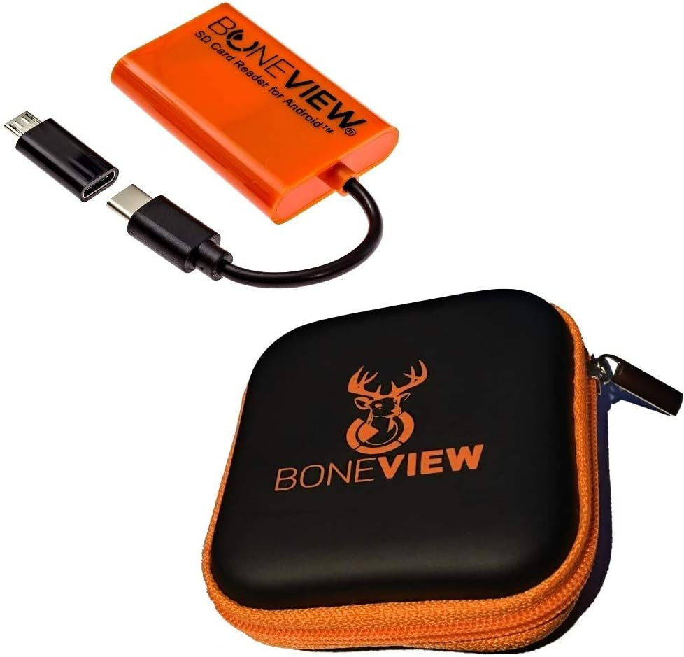 SD Card Reader for Android - Type C USB Trail Camera Viewer, Deer Hunting Access
