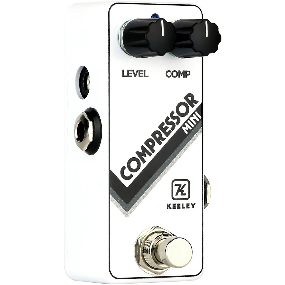 Keeley Compressor Mini Limited Edition Effects Pedal Arctic White