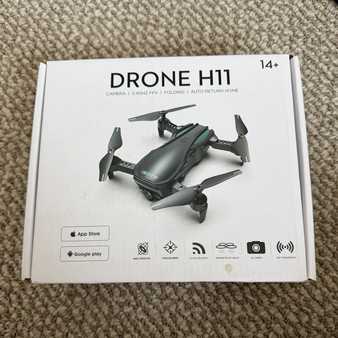 SharTou H11 Folding FPV Wi-Fi Ready to Fly Drone w/ Auto Return Headless Mode