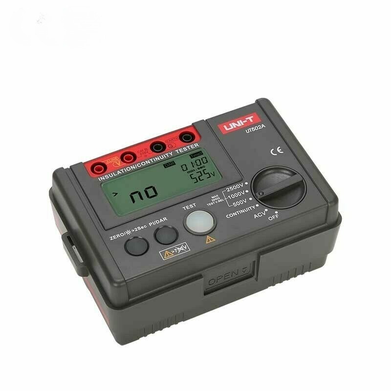 For UNI-T UT502A 2500V Megohmmeter Insulation Tester Voltmeter Continuity Meter