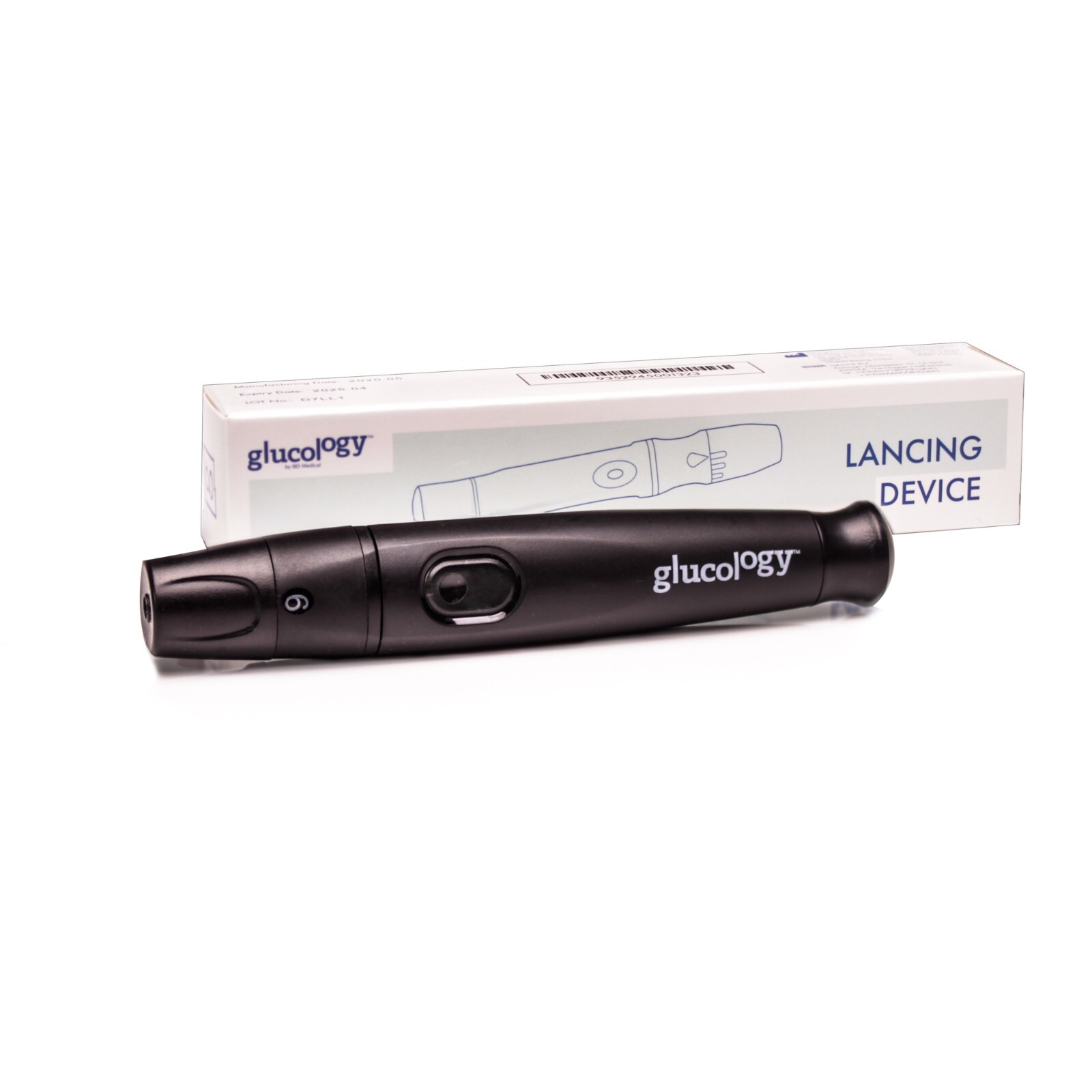 Glucology Lancing Device | 9 depth setting | Perfect for BGM