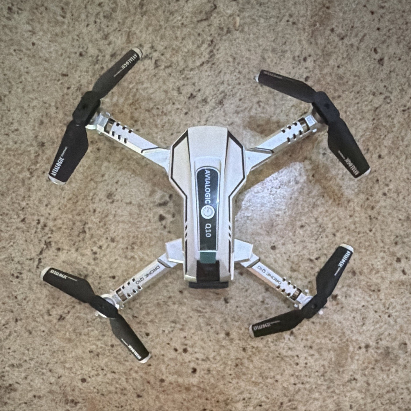 Avalogic Q10 Foldable Camera Ready-to-Fly Drone w/ Remote Controller & Case