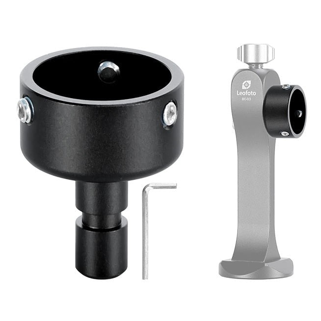 Leofoto Leica Zeiss Swarovski S3 Stud for BC-03 Binoculars Adapter, Black, S3