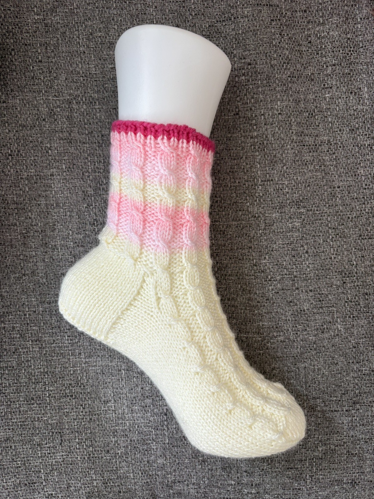 Hand Knitted Socks SIZE UK 5