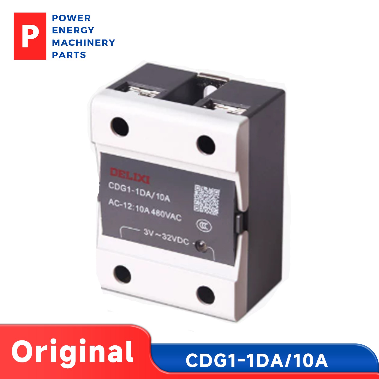 Genuine For DELIXI CDG1-1DA/DD Solid State Relay 10A 15A 20A 25A 30A 40A 60A+