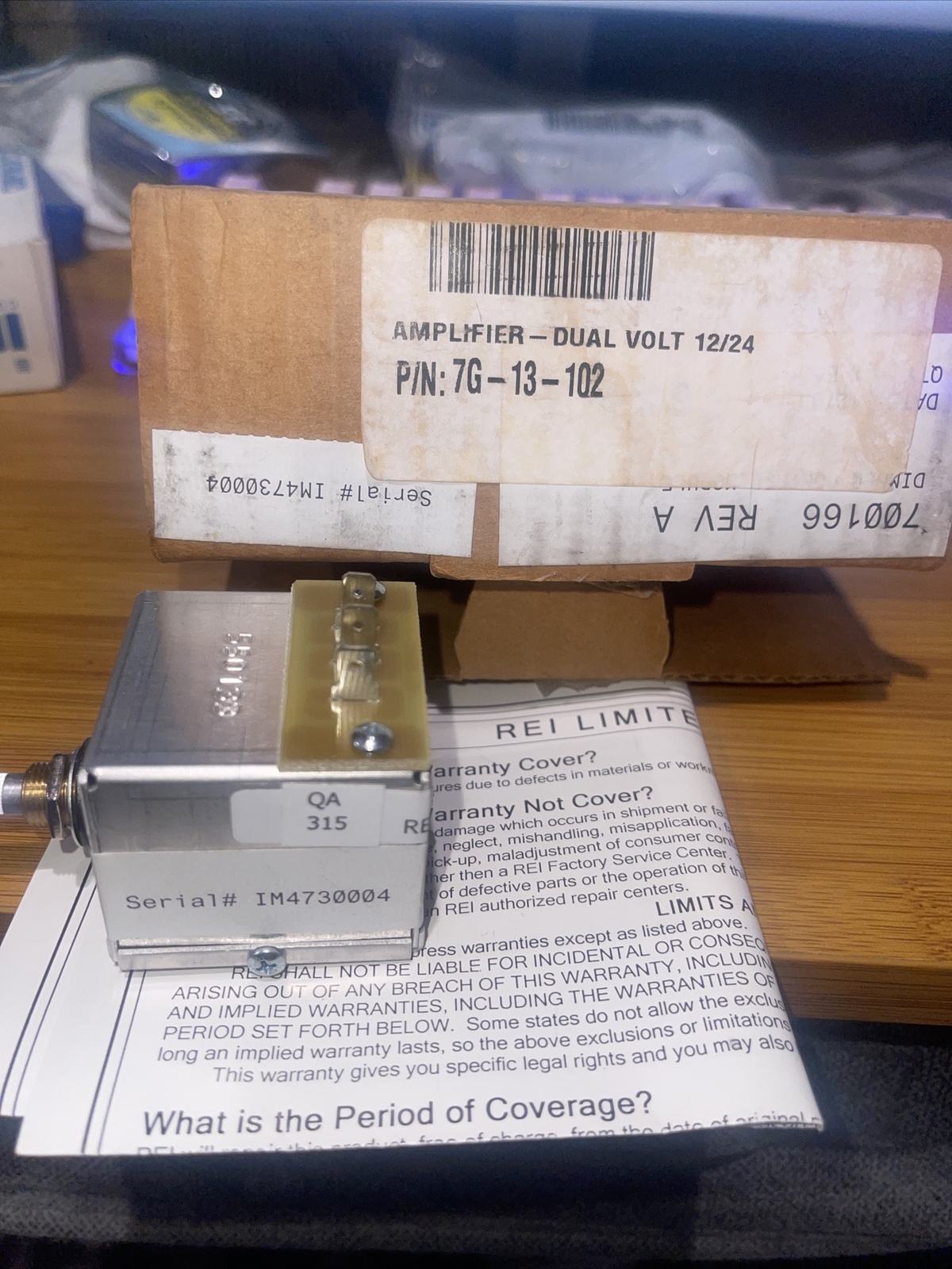 REI 700166 Dimmer Control Module 7L-13-334 Bus Transit Coach NOS