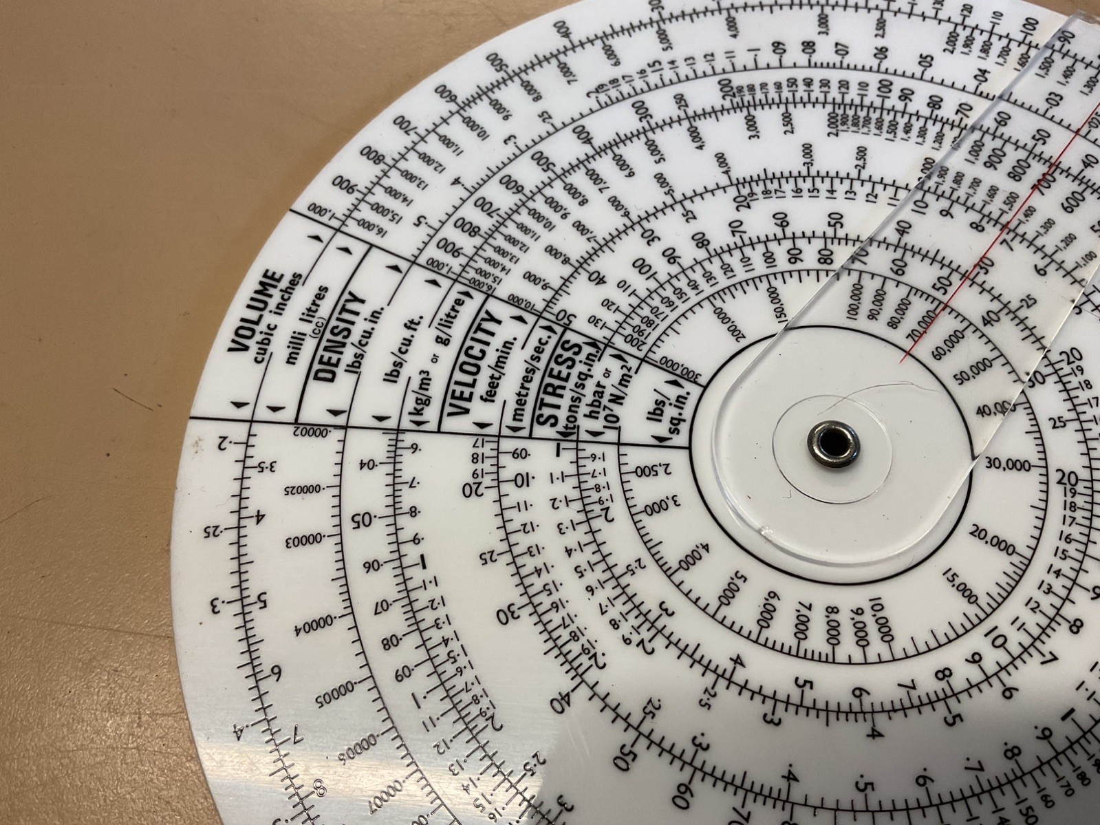 Vintage Neptune Measurement Comprehensive Conversion Calculator