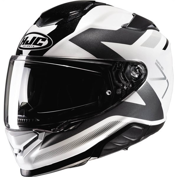 HJC RPHA 71 Pinna Full Face Motorcycle Helmet | White/Black | DOT Certified