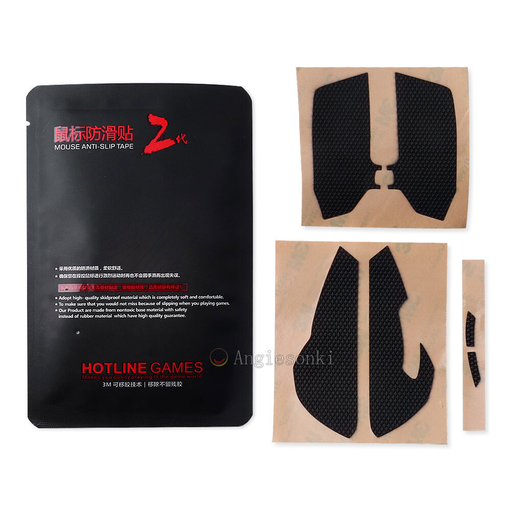 New Mouse Anti-Slip Tape Grip Side Stickers for Razer Viper Mini Mouse