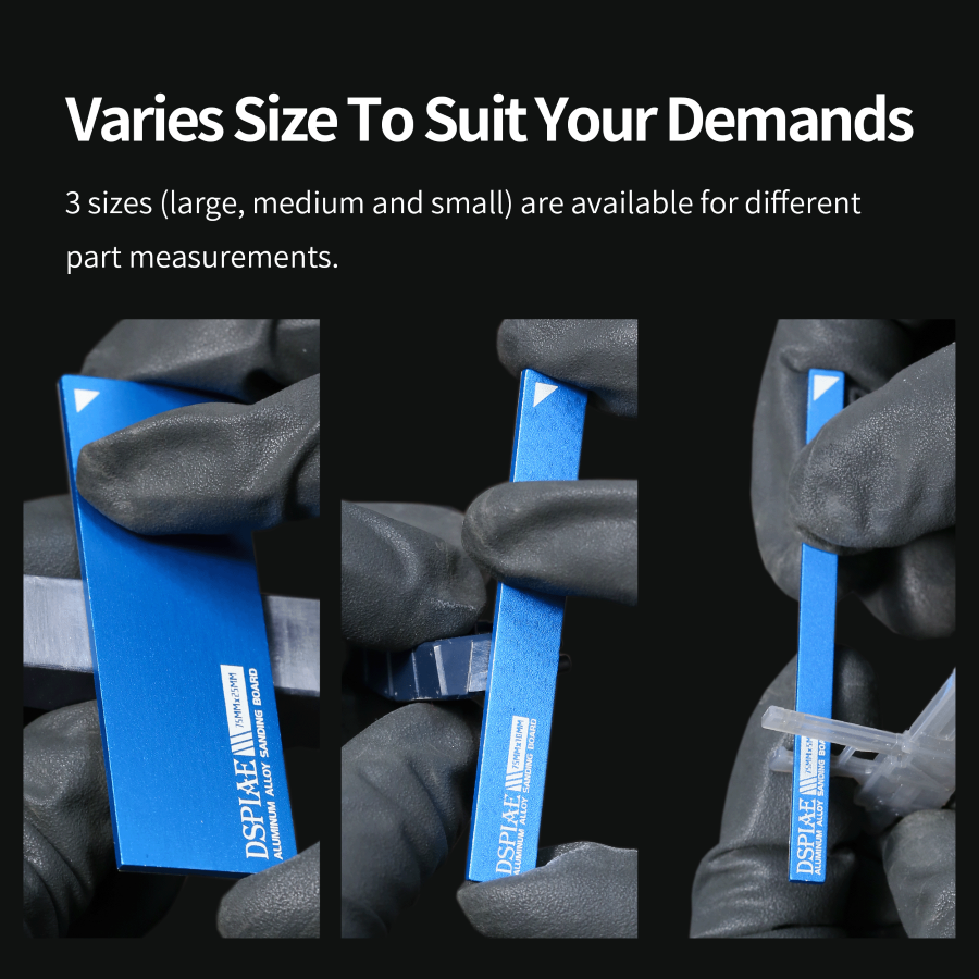 DSPIAE: Carbon Fiber Sanding Sticks & Pre-Cut Adhesive Sandpaper
