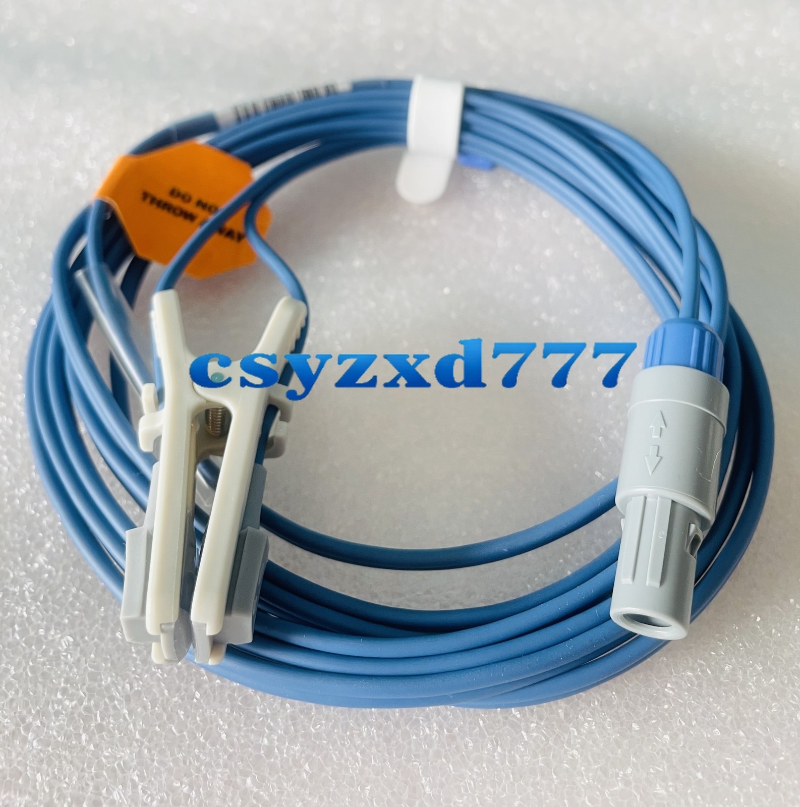 6Pin SpO2 Sensor Probe Cable For DRE Waveline Plus Waveline EZ MAX Echo Ear Clip
