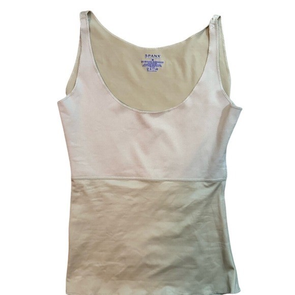SPANX Size Medium Compression SET (2) Tank Top and Shorts Formal Wear