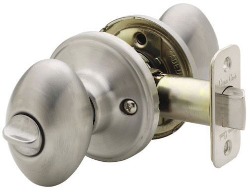 Privacy Door Set - Egg Style - Satin Stainless - E Series