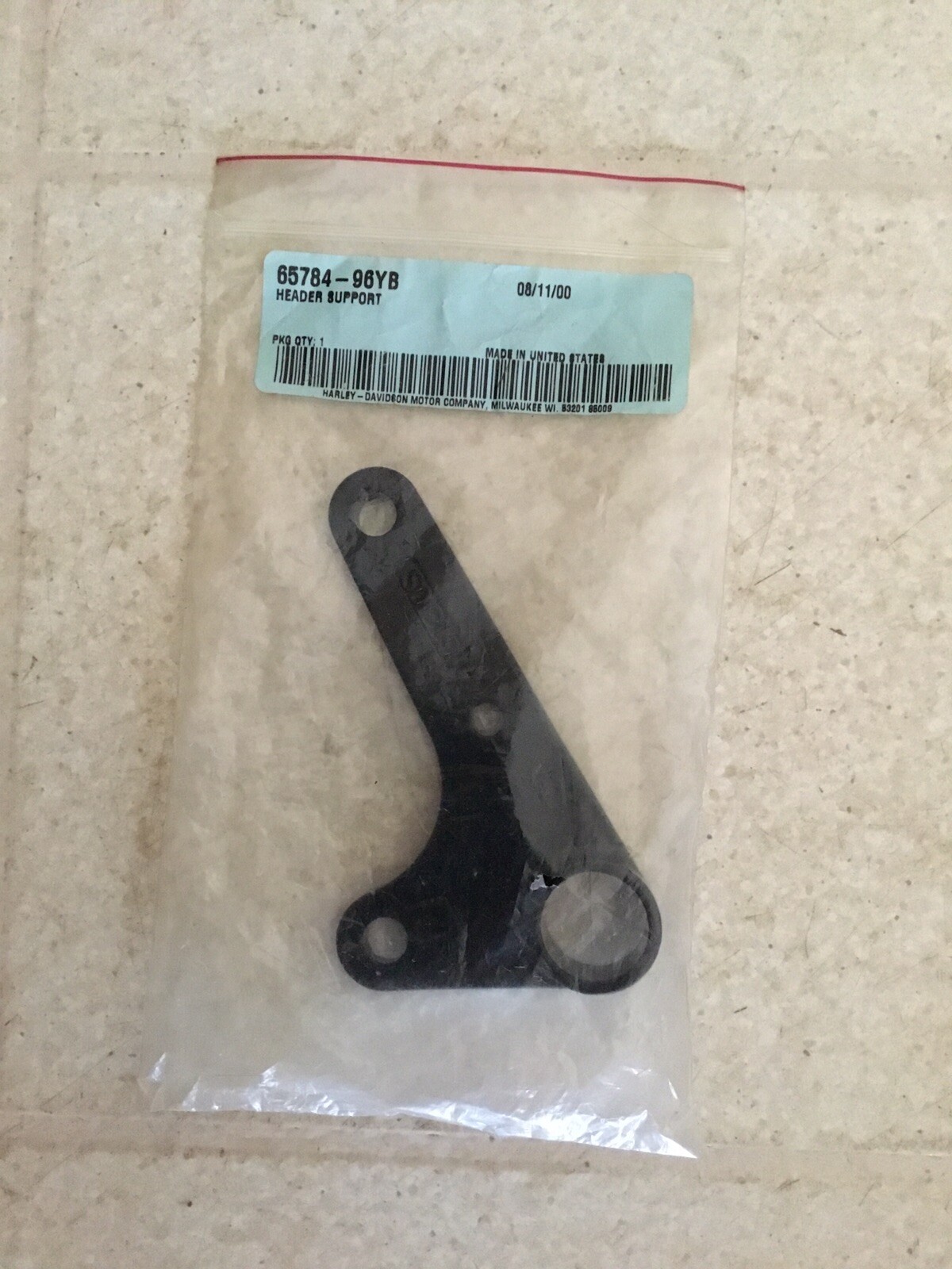 Harley Davidson Oem Header Support 65784-96YB