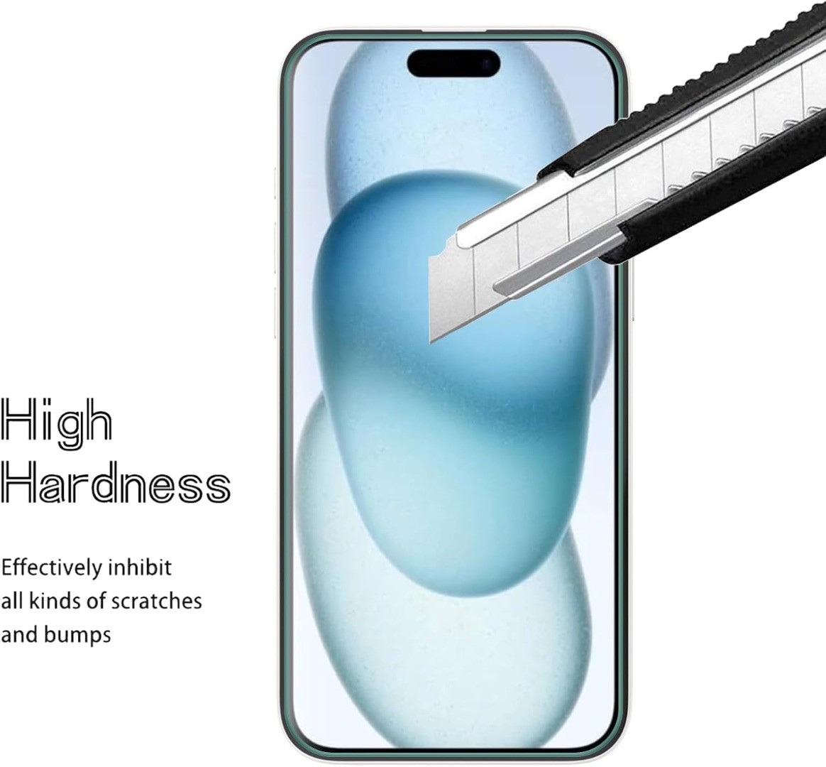 2Pack Gorilla Tempered Glass Screen Protector For iPhone 17e 17 16 15 Pro Max