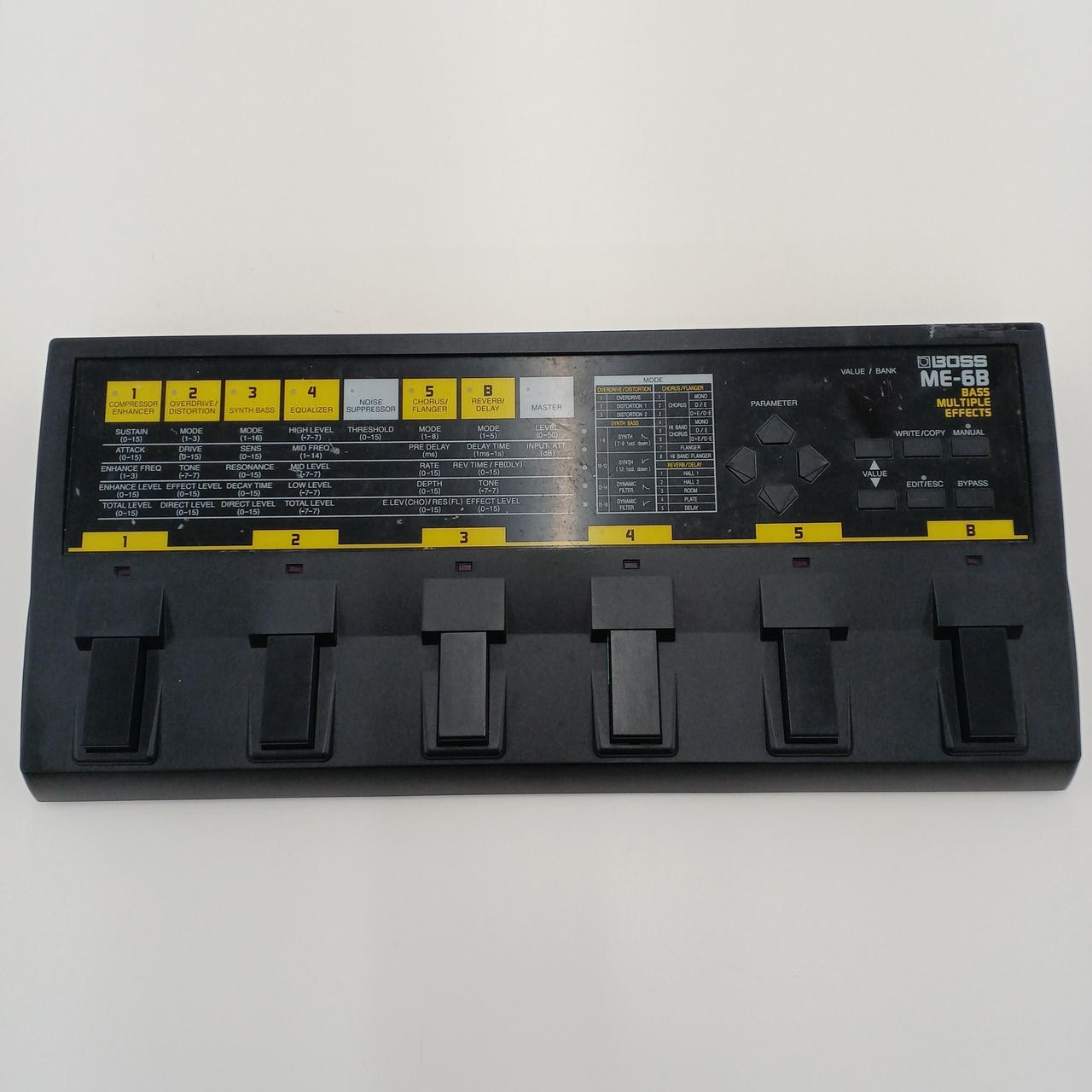 BOSS ME-6B Used From Japan