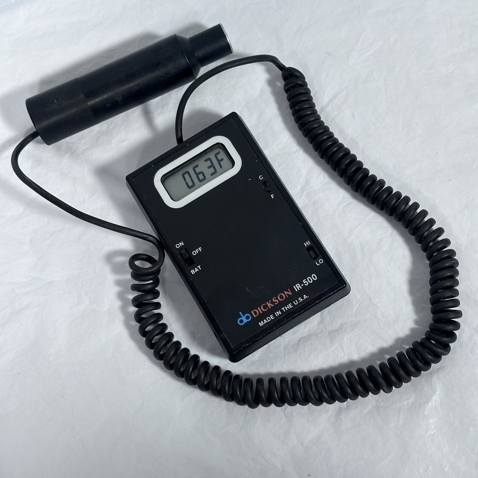 Dickson IR-500 Infrared Temperature Measuring Sensor 9V-DC