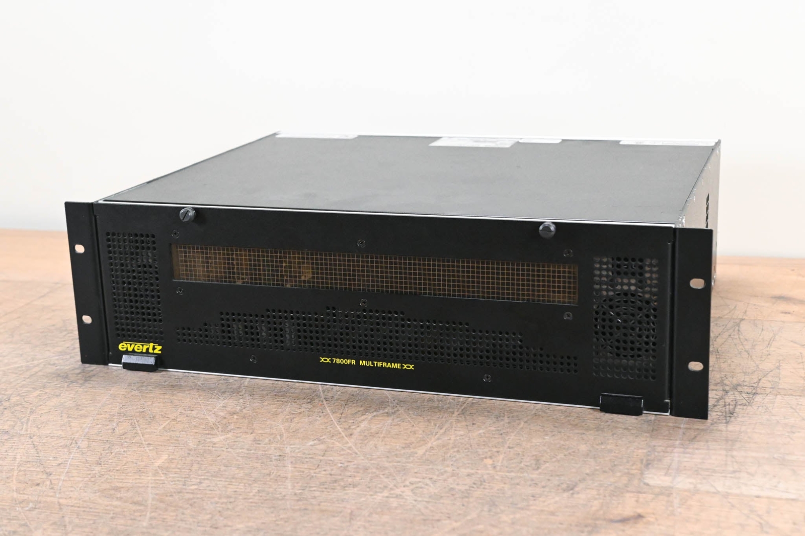Evertz 7800FR 3RU Rack-Mountable Multiframe with Cards CG008LP