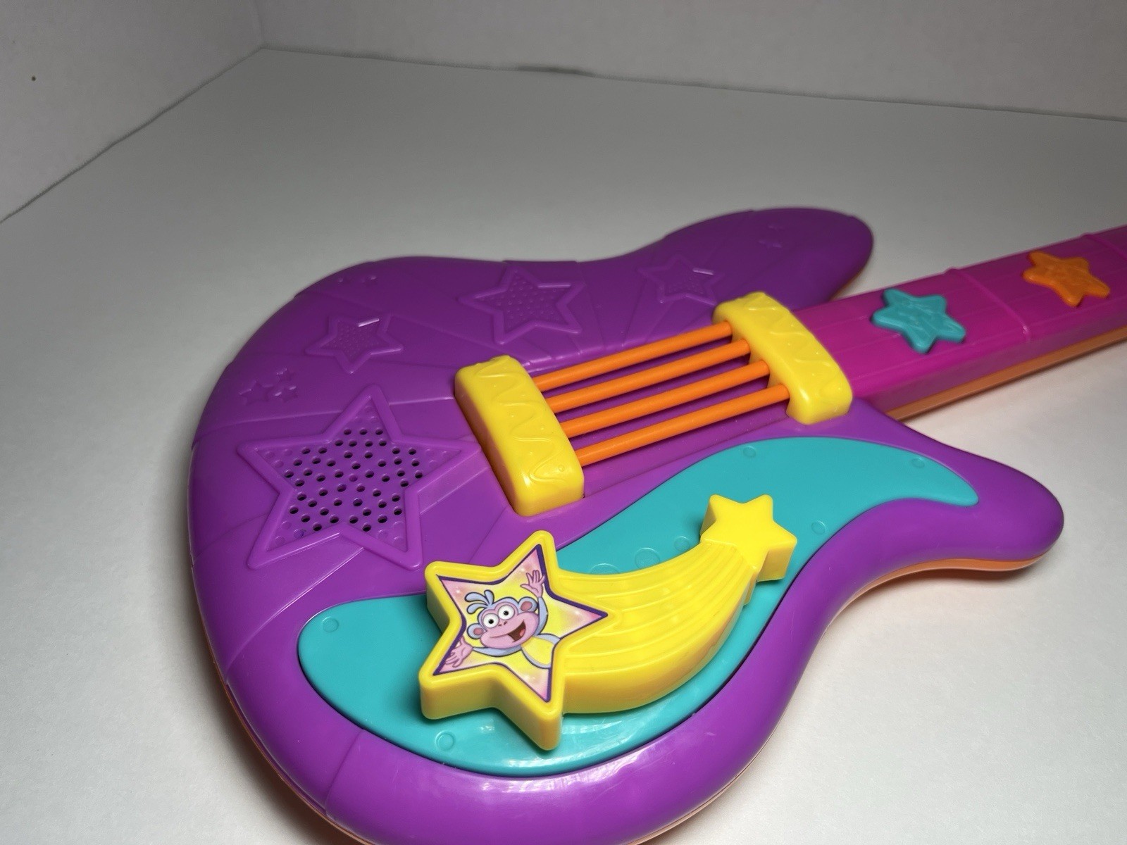 Dora The Explorer Electric Guitar 2012 Mattel Tested Works