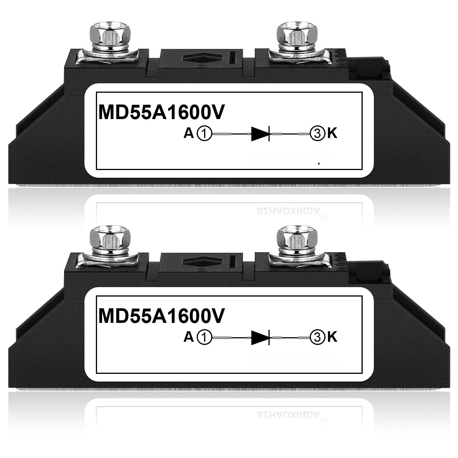 50A Solar Diode, DC Blocking Anti-Reverse Unidirectional, 1600V Peak Voltage (2