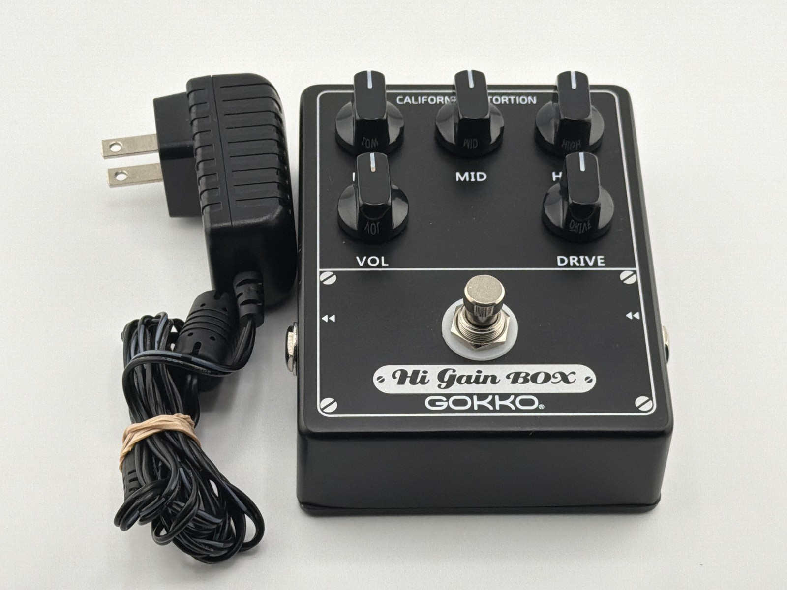Gokko GK-34 Hi Gain Box California Distortion Pedal Very Good